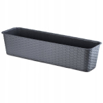 R&otilde;du lillepoti kast 60cm rotangist