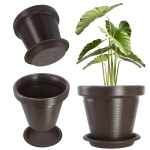 Lillepott Lillepott + Alus peitel Mocha 55x48cm