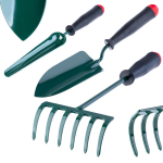 Aiat&ouml;&ouml;riistade komplekt 3in1 Root Shovel Shovel Rake Rake