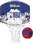 Wilson Mini Korv NBA meeskond - NBA punane/valge/sininega