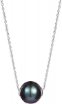 JwL Luxury Pearls Naiste musta p&auml;rli kaelakee JL0582 (kett, ripats)