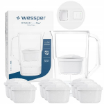 Wessper D1 SOLID 3.3 aquamax filtrikannu LED-loenduriga + 10 filtrit