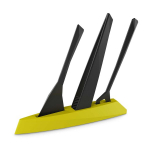 Koziol KANT Utensilo Stand w/ tools set Mustard Green