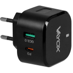 USB Quick Charge 3.0 + PD 20W premium line v&otilde;rgulaadija VA0001 Vayox