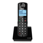 TELEFONI, Telefonid, Juhtmeta telefon, Alcatel S280 Ewe Must