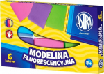 Modelleerimissavi lastele fluorestseeruv 6 v&auml;rvi