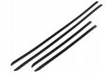 Skoda Fabia III 14-2021 Mustad k&uuml;lgmised ukseliistud