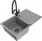 Graniidist k&ouml;&ouml;givalamu Mexen Bruno koos segisti ja sifooniga, Grey/Black