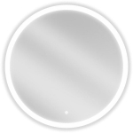 Vannitoa peegel Mexen Oro koos led valgustusega ja uduvastane, 80 cm, h&otilde;bedane