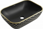 Valamu Mexen Rita Black Matt/Gold Pattern