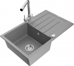 Graniidist k&ouml;&ouml;givalamu Mexen Bruno koos segisti ja sifooniga, Grey/Chrome