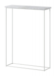 Konsoollaud ADRK Furniture Sili, valge/hall