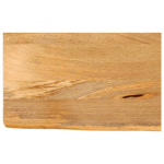 vidaXL lauaplaat naturaalse servaga 40x20x3,8 cm mangopuit
