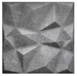 Dekoratiivsed seinapaneelid 50x50 cm pakend 8 tk grafiidist