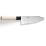 Jaapani Santoku nuga puidust k&auml;epidemega 165 mm, teras