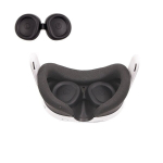 Silikoonist l&auml;&auml;tsekaitsmed Meta Quest 3 jaoks | Must