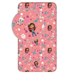 Jerry Fabrics kummiga voodilina Gabby's Dollhouse, 90x200x25 cm