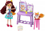 Felicia komplekt nuku ja rebasega Mattel Enchantimals