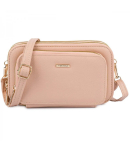 V&auml;ike ristk&uuml;likukujuline mini clutch kott 3 lahtrit 2 rihma