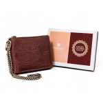 Meeste nahast rahakott koos ketiga