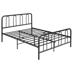 Costway metallist voodiraam 190 x 140 cm madratsile kaheinimesevoodi raam restraami ja panipaigaga