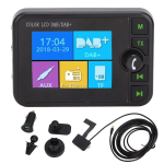 Auto Bluetoothi digitaalne vastuv&otilde;tja DAB DAB+ FM Bluetooth