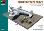 Liimitav mudel MiniArt 49019 Marston Mat Landing Strip w/Barrels 1/48