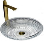 Klaasist valamu Mexen Heba, Transparent