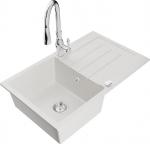 Graniidist k&ouml;&ouml;givalamu Mexen Bruno segisti ja sifooniga, White/Chrome