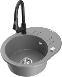 Graniidist k&ouml;&ouml;givalamu Mexen Kevin segisti ja sifooniga, Grey/Black