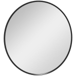 Seinapeegel, moodne disain, &Oslash; 61 cm, must