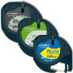 Dymo etiketiprinteri etiketid Letratag Variety Pack 12mm Paper, plastic, metallic