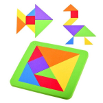 Vahtpuzzle loogiline m&otilde;istatus tangram mitmev&auml;rviline m&otilde;istatus ZA3343
