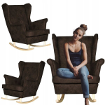 Ari tumepruun eko nahast skandinaavia kiiktool Family Furniture, M