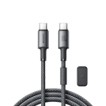 Laadimisjuhe Joyroom SA-50 USB-C to USB-C 60W 1.2m tumehall