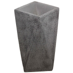 Lillepott klaaskiust geomeetriline 40x40x60cm, hall