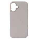 Evelatus Premium Magsafe Soft Touch Silikoon Tagakaitse Kate Apple iPhone 16 jaoks Valge