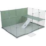 N&auml;riliste aedik Zolux Neolife Neopark, 140x105x70 cm, roheline