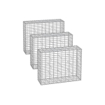 Gabioonkorvid 100 x 80 x 30 cm komplektis 3tk, h&otilde;bedane