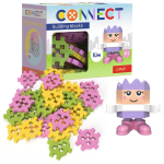 V&auml;rviline ehitusklotside komplekt Connect, 35 osa