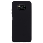 &bdquo;Shell&ldquo; K&otilde;va silikoon (TPU) kaaned - must (Poco X3 / X3 Pro)