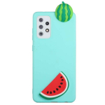 &bdquo;Squezy&ldquo; Watermelon K&otilde;va silikoon (TPU) kaaned - piparm&uuml;nt (Galaxy A33 5G)