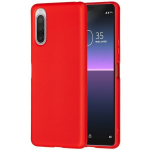 &bdquo;Shell&ldquo; K&otilde;va silikoon (TPU) kaaned - punane (Xperia 10 II)