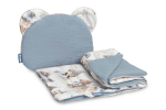 Sensillo vankri voodipesu komplekt Smoki Jeans, 56&times;76 cm, 2-osaline