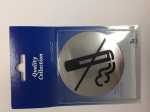Uksesilt "NO SMOKING" DE-plastik