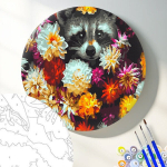 Numbrite j&auml;rgi maalimine raamil SINU HOBI, 40Х40 cm