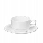 Kohvitass 220 ml koos taldrikuga 15,2 cm Wilmax