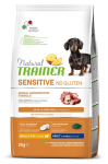 Kuivtoit koertele pardilihaga Natural Trainer Sensitive No Gluten v&auml;ikestele ja eriti v&auml;ikestele koerat&otilde;ugudele, 2 kg