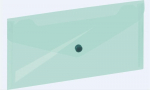 Trukiga kaust Grand, 225x124 mm, roheline, S