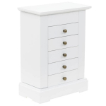 vidaXL ehtekarp peegliga, MDF 25 x 13,5 x 34 cm